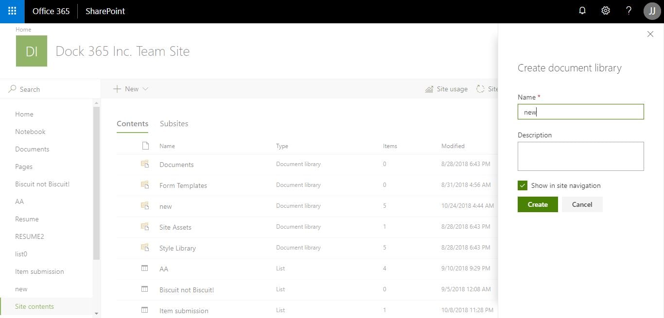 How to Create a Document Library with a Custom View