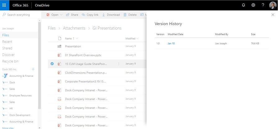 How to Use Versions in Microsoft SharePoint Intranet