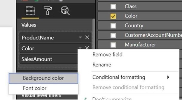 Color Conditional Formatting