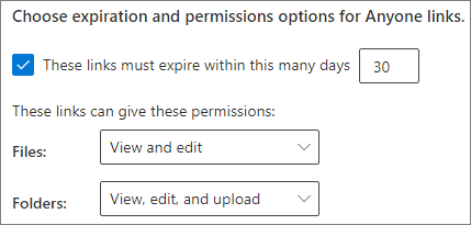 Dock 365 Blog - sharepoint-organization-anyone-link-expiration