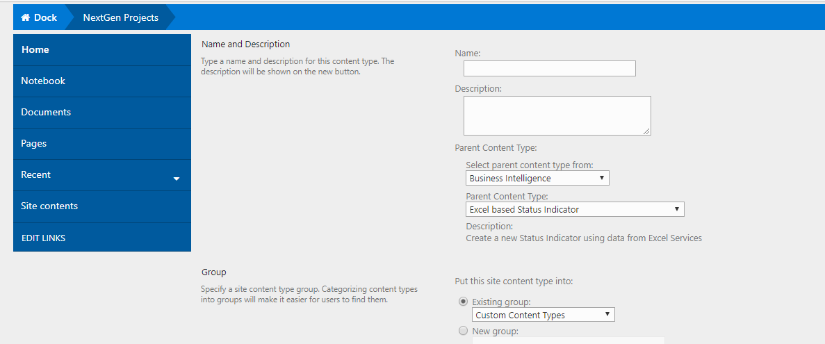 FireShot Capture 29 - New Site Content Type_ - https___mydock.sharepoint.com_site