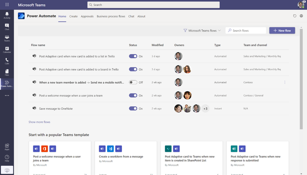 How to Automate Daily Tasks with Power Automate App in Microsoft Teams - Screenshot 1