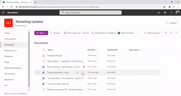 How to CheckIn a Document in SharePoint Online