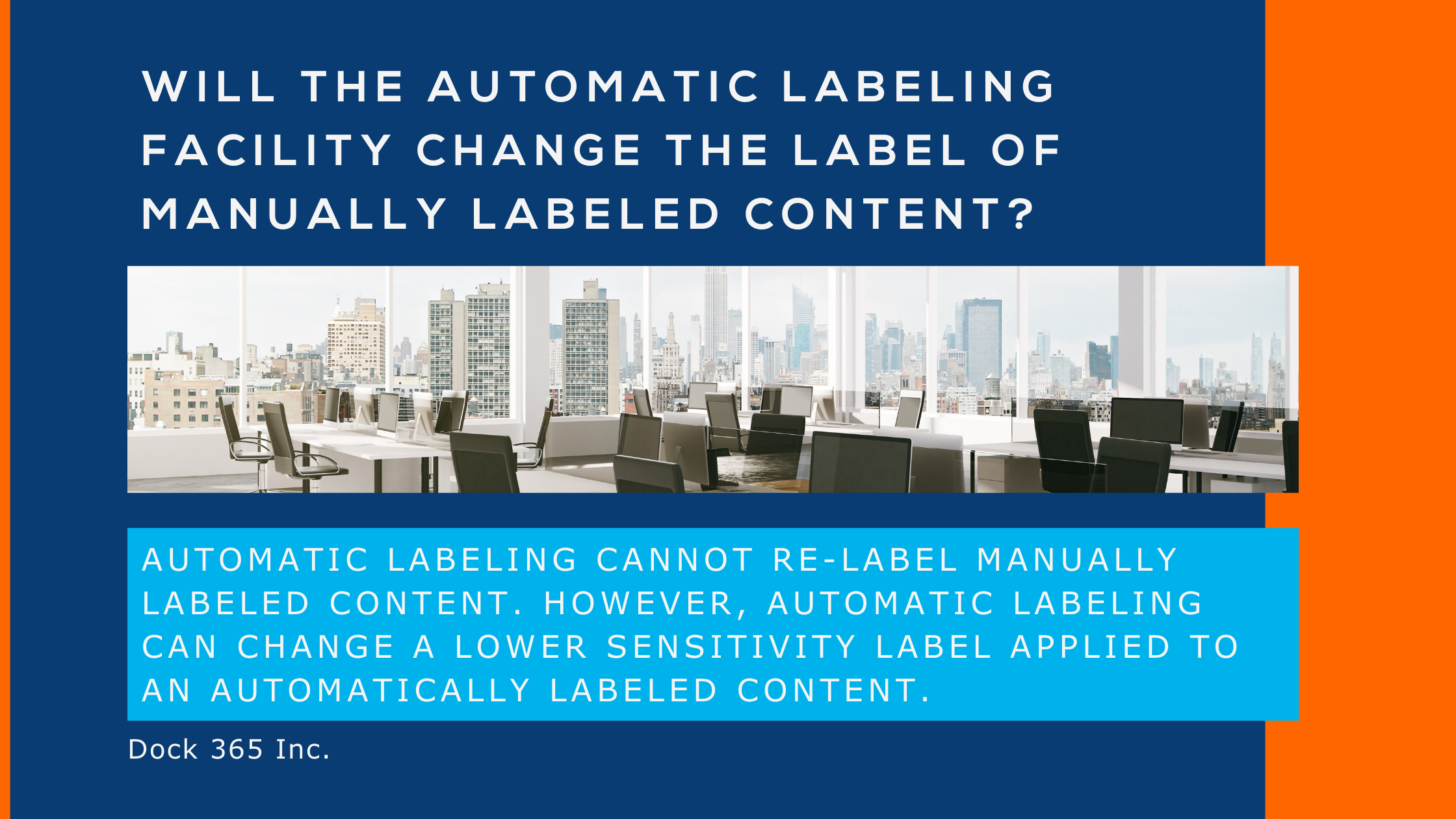 Tech Blog - Graphic - How to apply sensitivity labels automatically