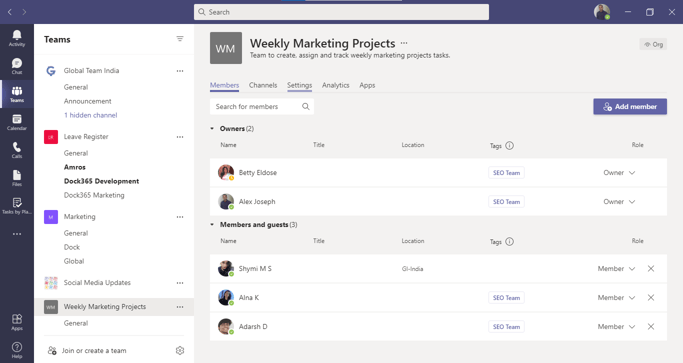 How to Use Tags in Microsoft Teams