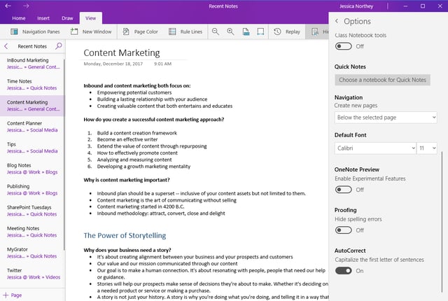 Onenote Status Report Template from blog.mydock365.com