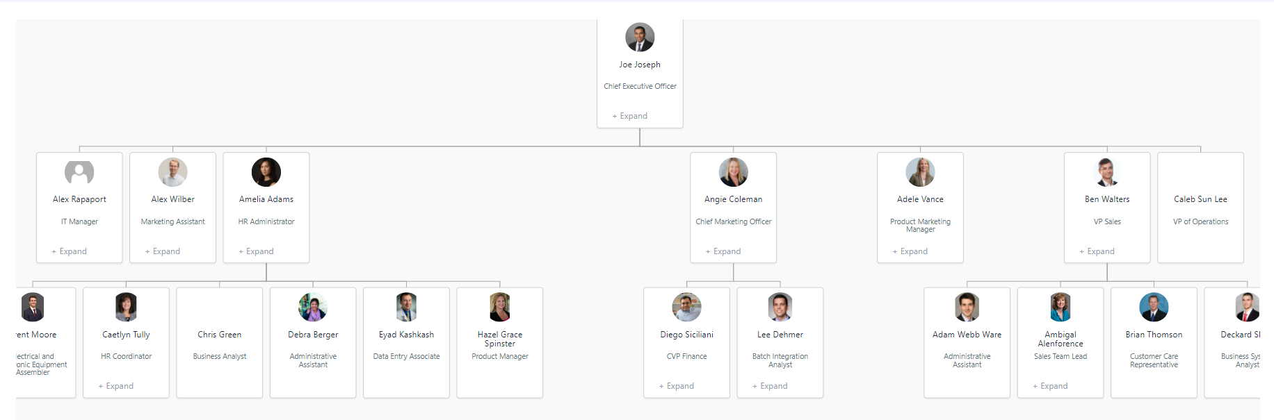 org chart